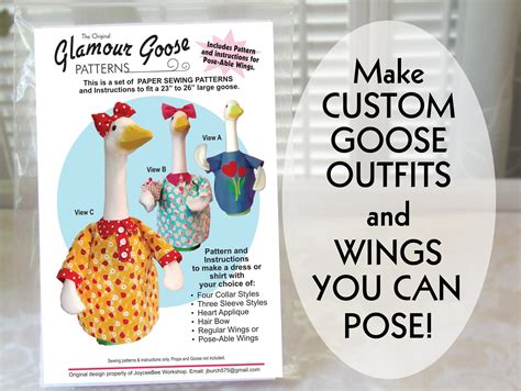 goose outfits|goose outfit patterns free.